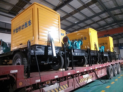 黑龙江某农场国家节水增粮项目---移动灌溉泵车